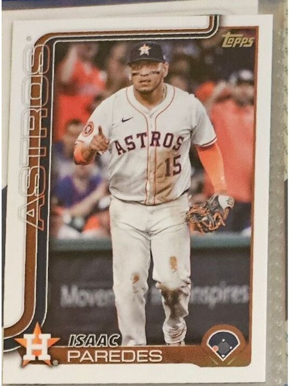 2025 Topps Update Isaac Paredes #US195 Astros